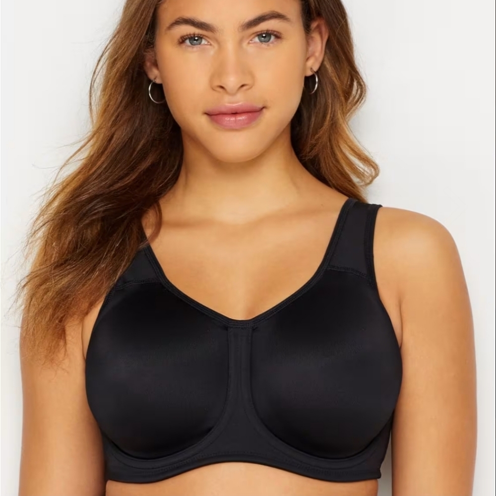 Wacoal Simone Underwire Sports Bra Black 38DD